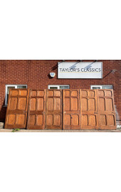 Six matched pitch pine doors 2