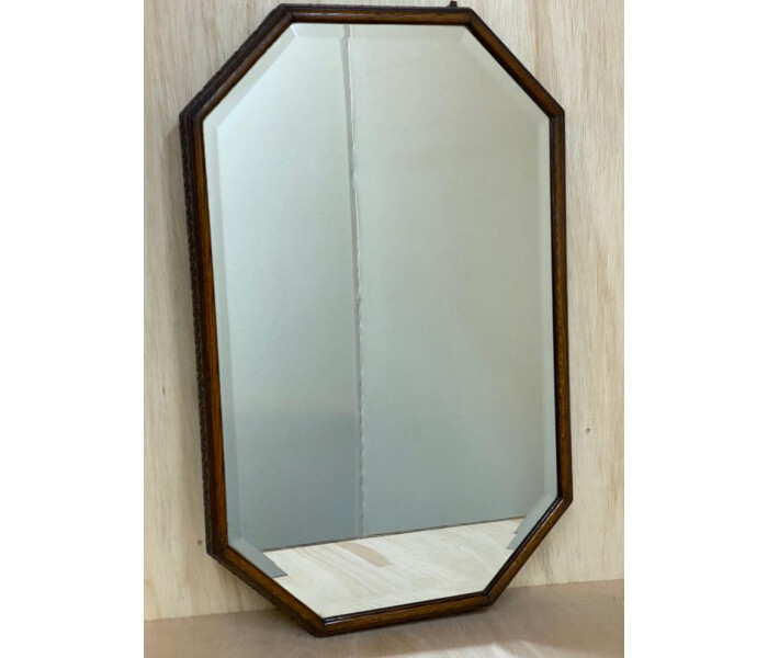 Very Good Quality Shaped Wall Mirror with Bevelled Edge 4