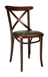 Bentwood Crossback Chair Upholstered 5