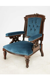 Blue Lounge chair 1