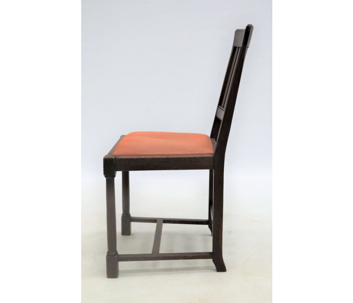 CHA0001 Set of nine mahogany framed dining chairs circa 1905 5