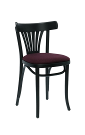 Fanback Bentwood Chair Upholstered 1