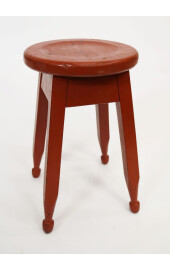 Painted oak bar stool 1