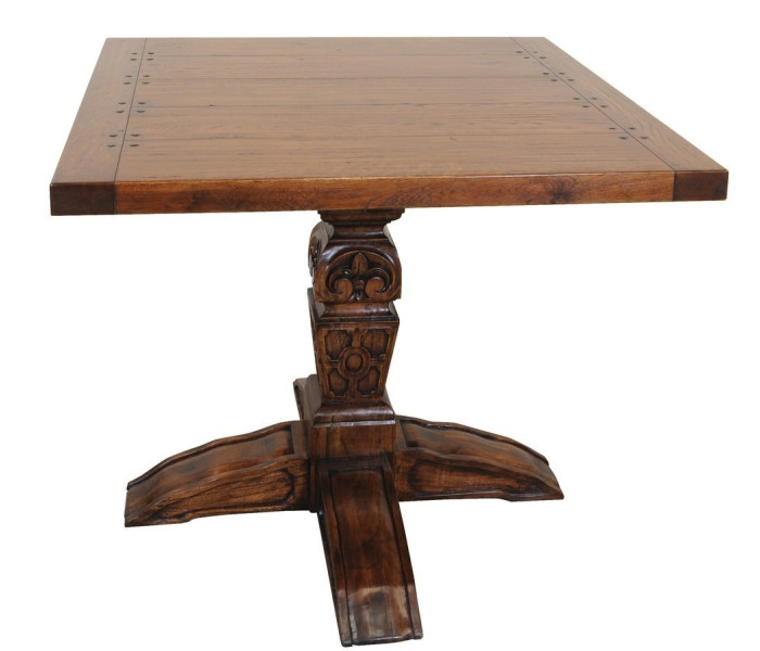 Fleur De Lys 17th Century Style Pedestal Table 900 x 9001