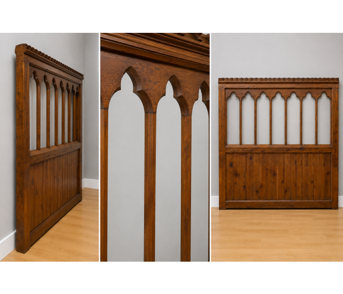A Fantastic 19th Century Pitch Pine Freestanding 2