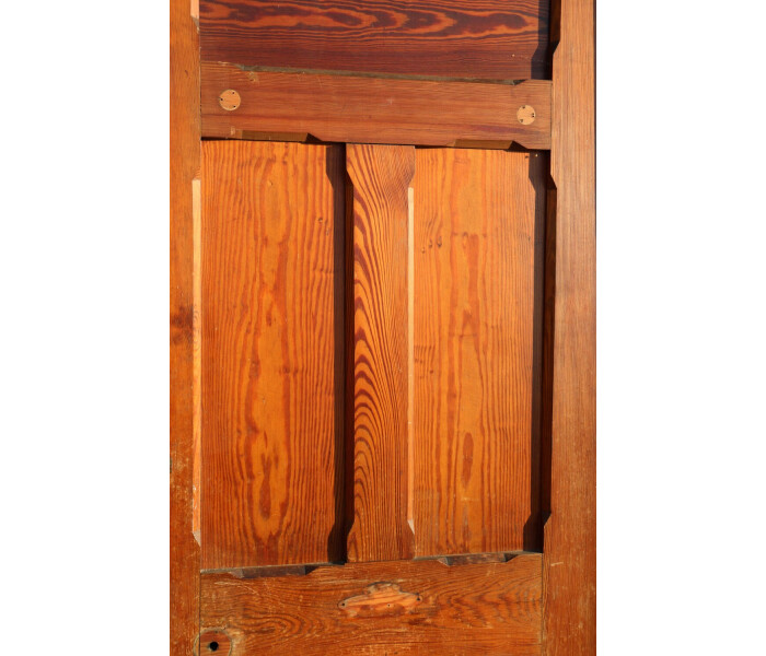 A Good Run of Six Late 19th Century Pitch Pine Panelled Doors 4 v2