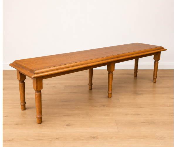 A Lovely Quality Oak Table Cash and Wrap 1