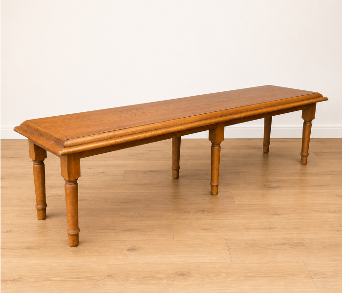 A Lovely Quality Oak Table Cash and Wrap 1