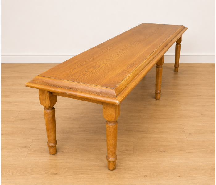 A Lovely Quality Oak Table Cash and Wrap 2
