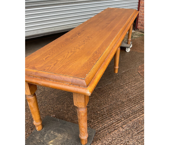 A Lovely Quality Oak Table Cash and Wrap 3