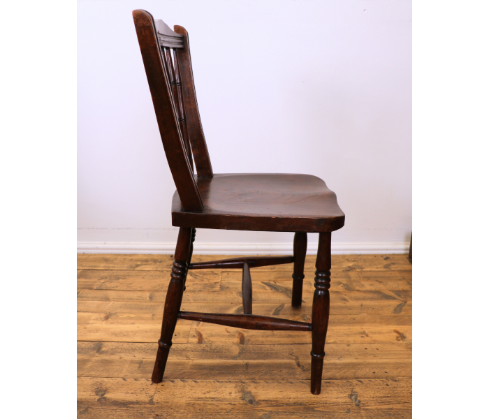 A rare set of 50 19thC Kitchen Chairs made around 1900 by a firm in Dundee 5