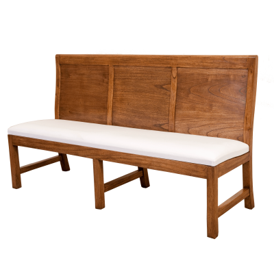 BPB19 Panel Back 3 Seater Bench 3