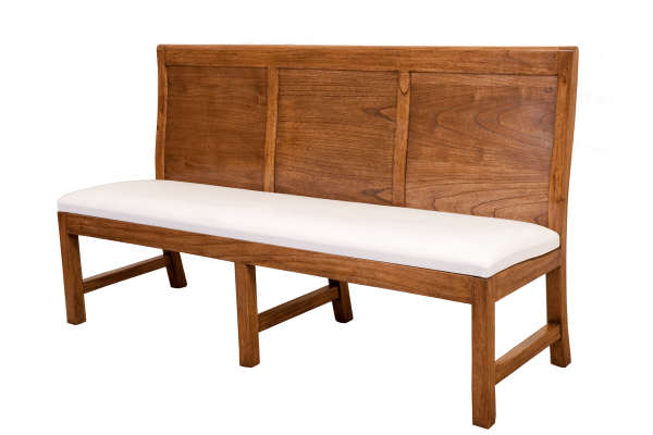 BPB19 Panel Back 3 Seater Bench 3