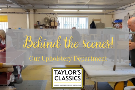 Behind the scenes: Our upholstery department (video)