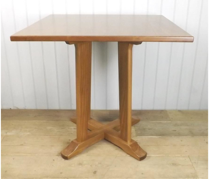 Benchairs Mid-Century Pedestal Design Restaurant Table