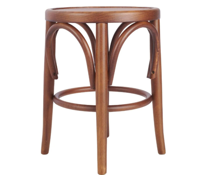 Bentwood Bistro Low Stool Polished 2