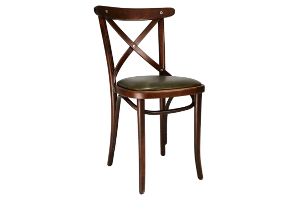 Bentwood Crossback Chair Upholstered 5