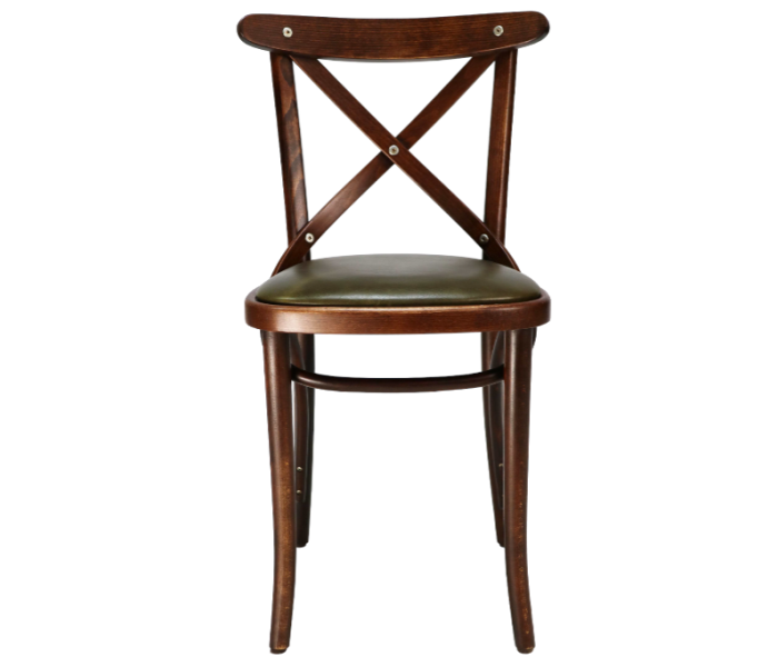 Bentwood Crossback Chair Upholstered 6