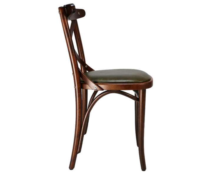 Bentwood Crossback Chair Upholstered 7