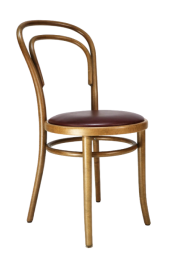 Bowback Bentwood Chair Upholstered 1