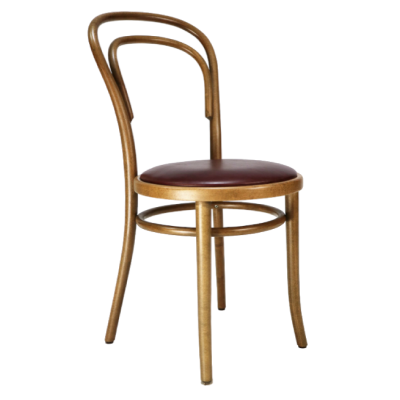 Bowback Bentwood Chair Upholstered 1