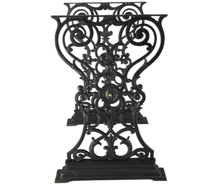 Acanthus Short Twin Pedestal Base