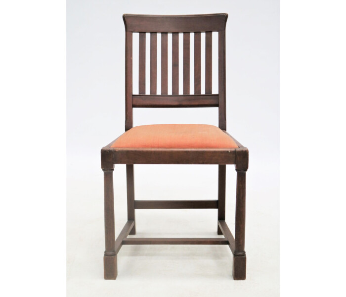 CHA0001 Set of nine mahogany framed dining chairs circa 1905 4