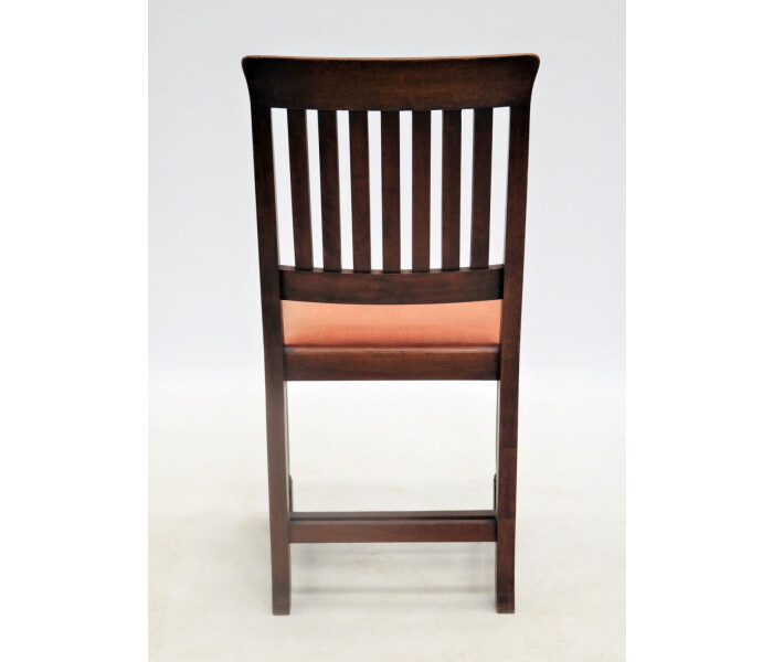 CHA0001 Set of nine mahogany framed dining chairs circa 1905 6