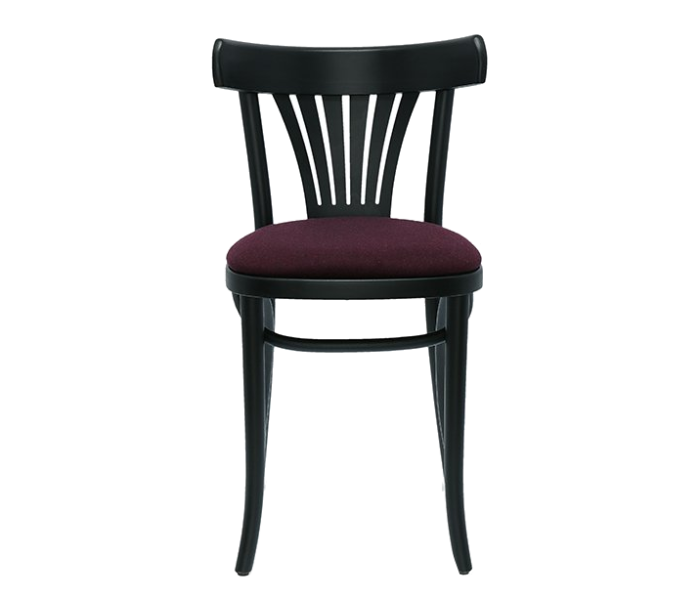 Fanback Bentwood Chair Upholstered 2