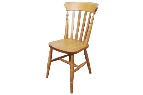 Farmhouse High Slatback chair 3 Copy2