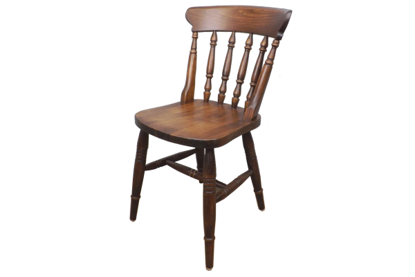 Farmhouse Spindle Back Chairs, Farmhouse Spindle Back Dining Chairs With Arms