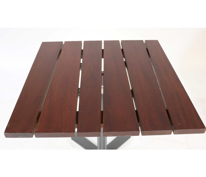 Flip Top Table 1 with Slatted Timber Top 4