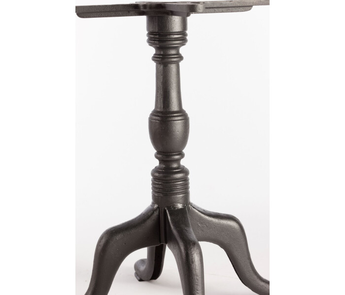 Georgian Small Quad Pedestal Cast Iron Table Base 4