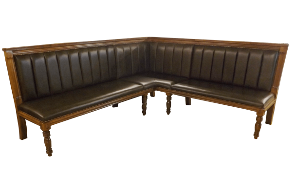 Glasgow Bench with Fluted Back 3