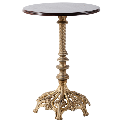 Gothic Short Cast Iron Table Base 1