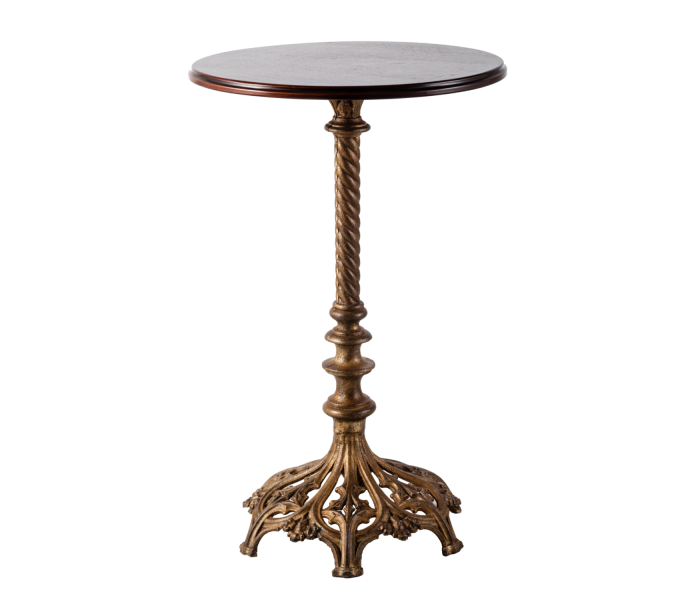 Gothic Tall Cast Iron Table Base 1