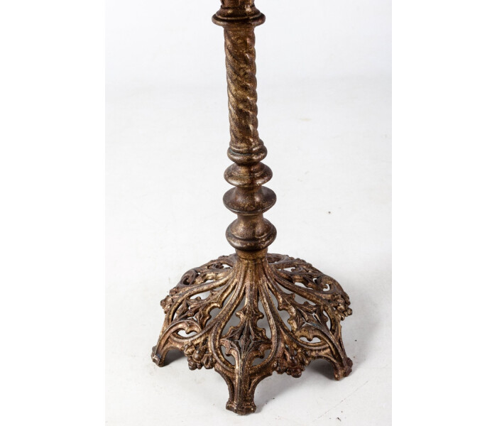 Gothic Tall Cast Iron Table Base 3