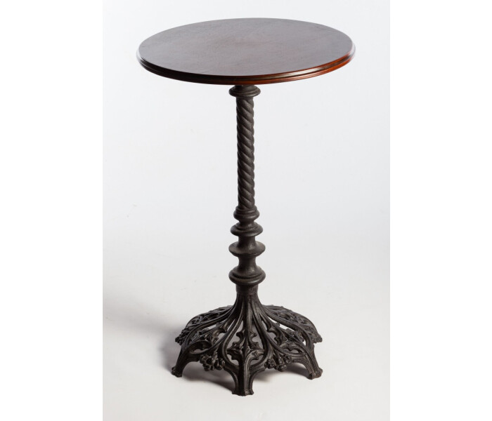 Gothic Tall Cast Iron Table Base 4