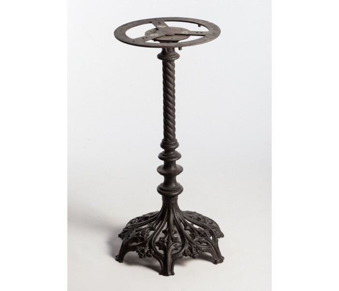 Gothic Tall Cast Iron Table Base 5