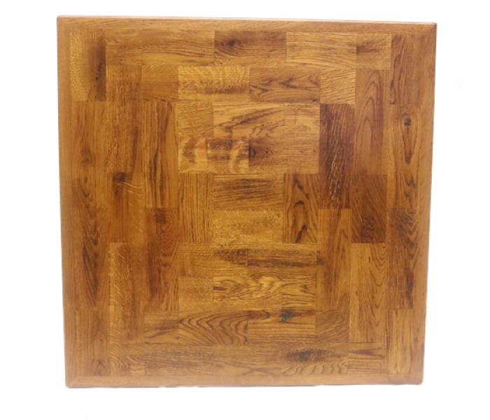 Parquet Oak Tile Table Top