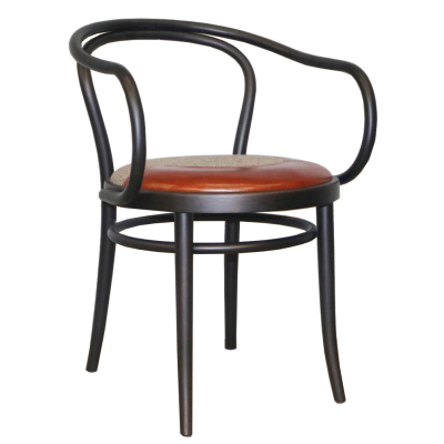 Number 30 Openback Bentwood Armchair With Upholstered Seat