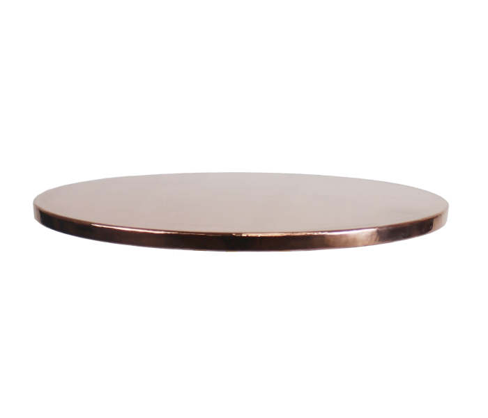 Round Plain Copper Table Top, Round Copper Table Top