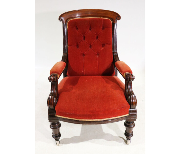 Mahogany Lounge chair 3