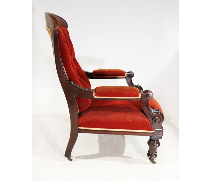 Mahogany Lounge chair 6