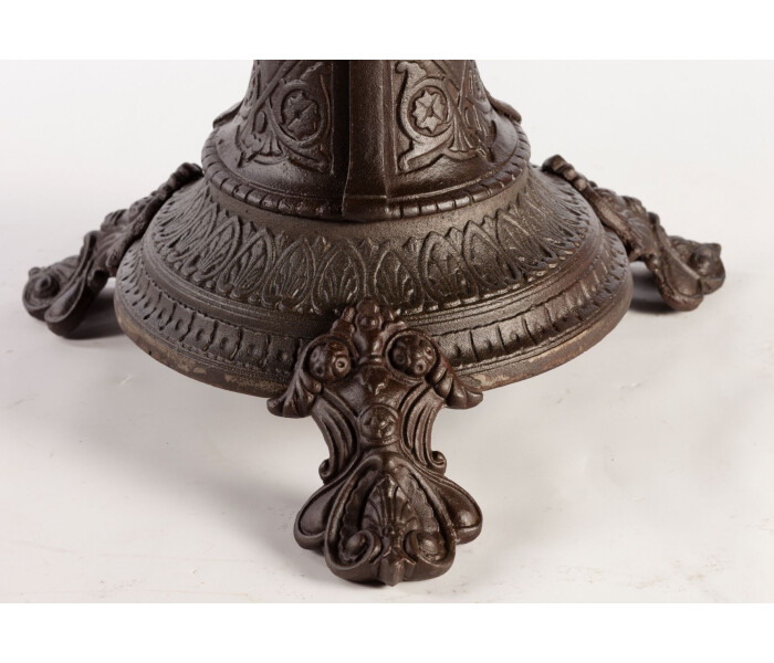 Nouveau 3 Foot Decorative Pedestal Cast Iron Table Base5