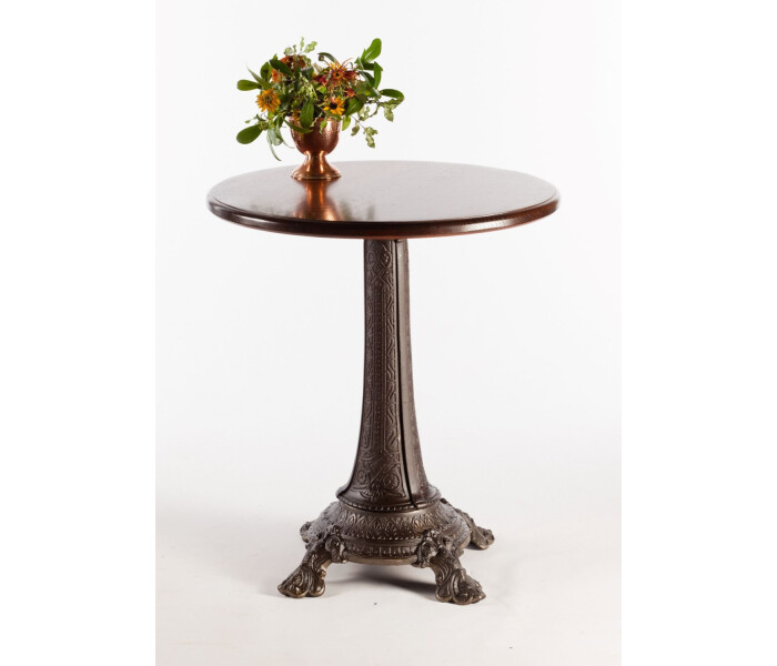 Nouveau 4 Foot Pedestal Cast Iron Table Base 2