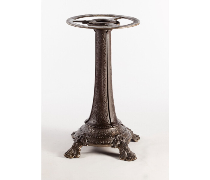 Nouveau 4 Foot Pedestal Cast Iron Table Base 3