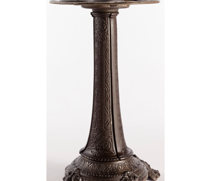 Nouveau 4 Foot Pedestal Cast Iron Table Base 4