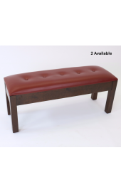 OAK FRAMED BENCH 1