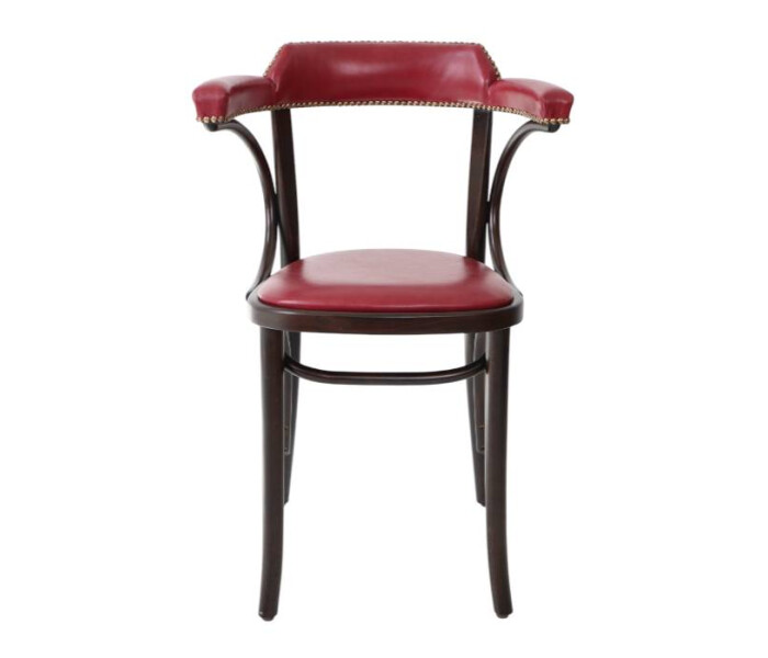 Openback Bentwood Dining Chair Fully Upholstered 2